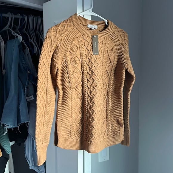J. Crew Sweaters - J. Crew Woven Rust Sweater, NWT